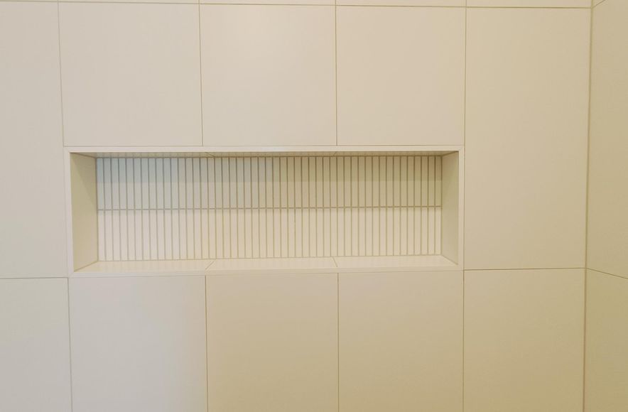 Shower Box Tiling
