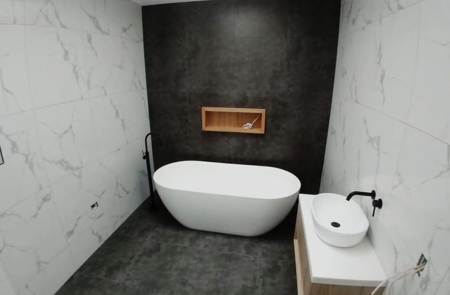 Bathroom Wall and Floor Tiling