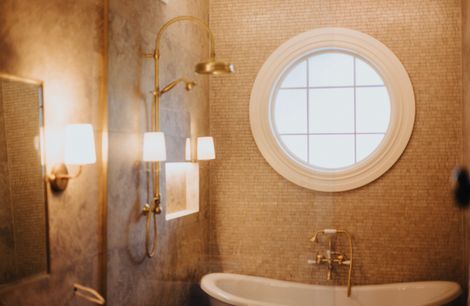 Round Bathroom Window