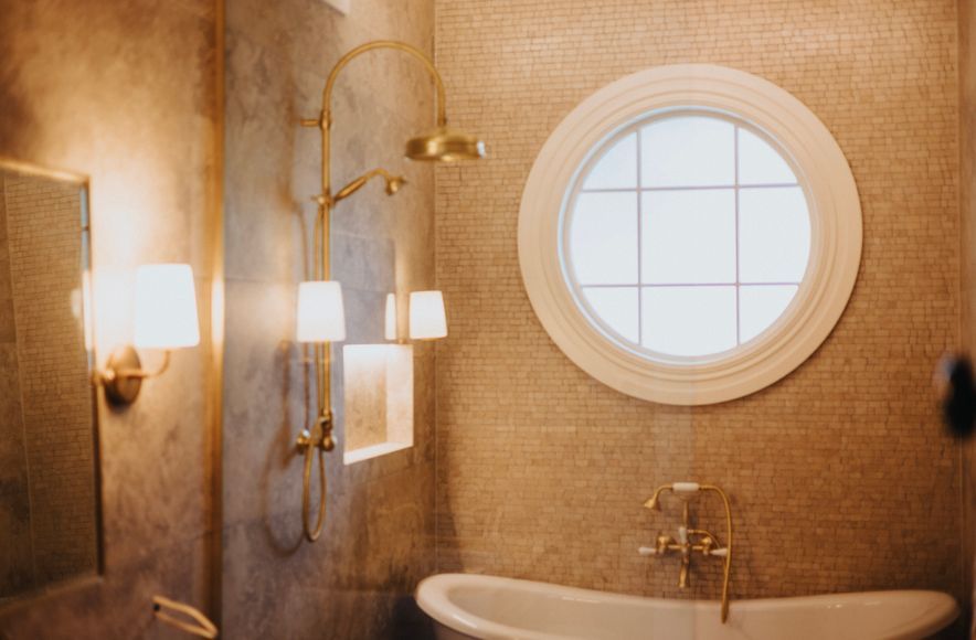 Round Bathroom Window