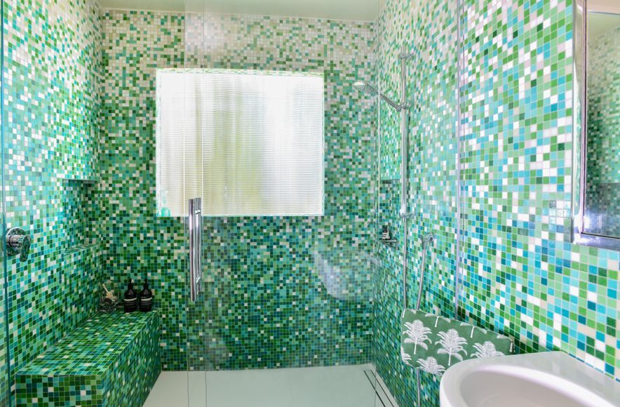 Bisazza mosaic shower-room in Christchurch