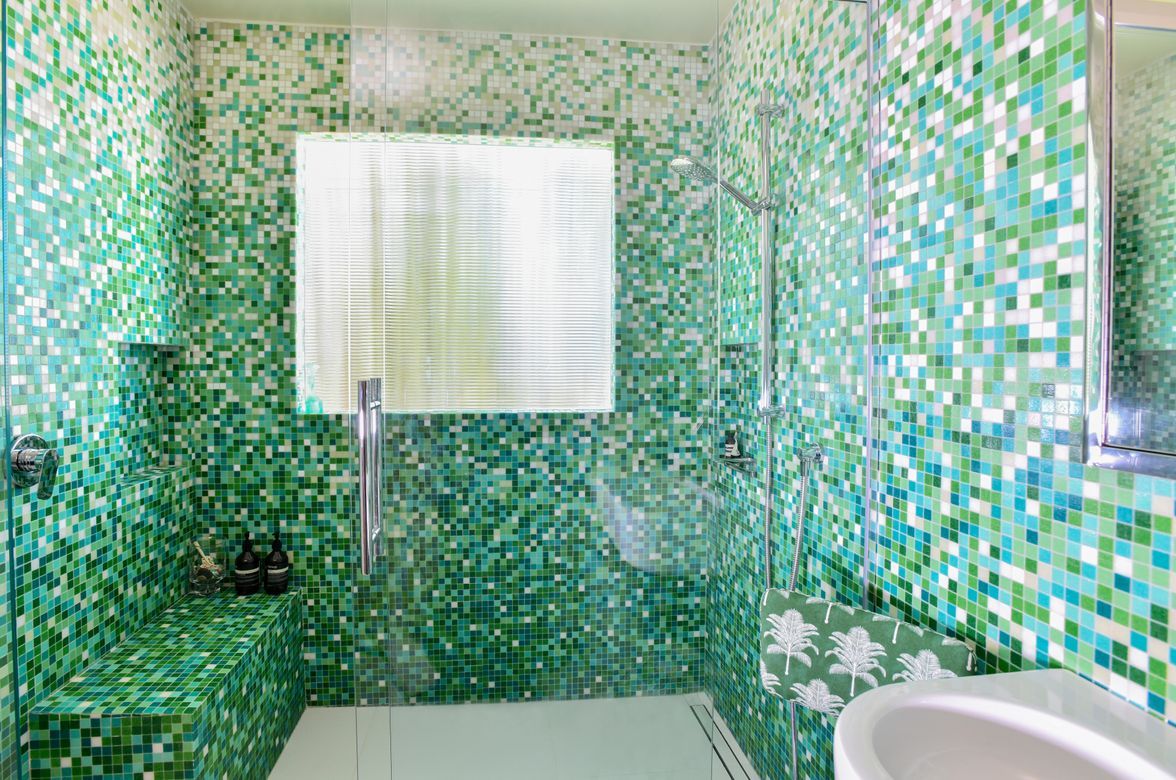 Bisazza mosaic shower-room in Christchurch