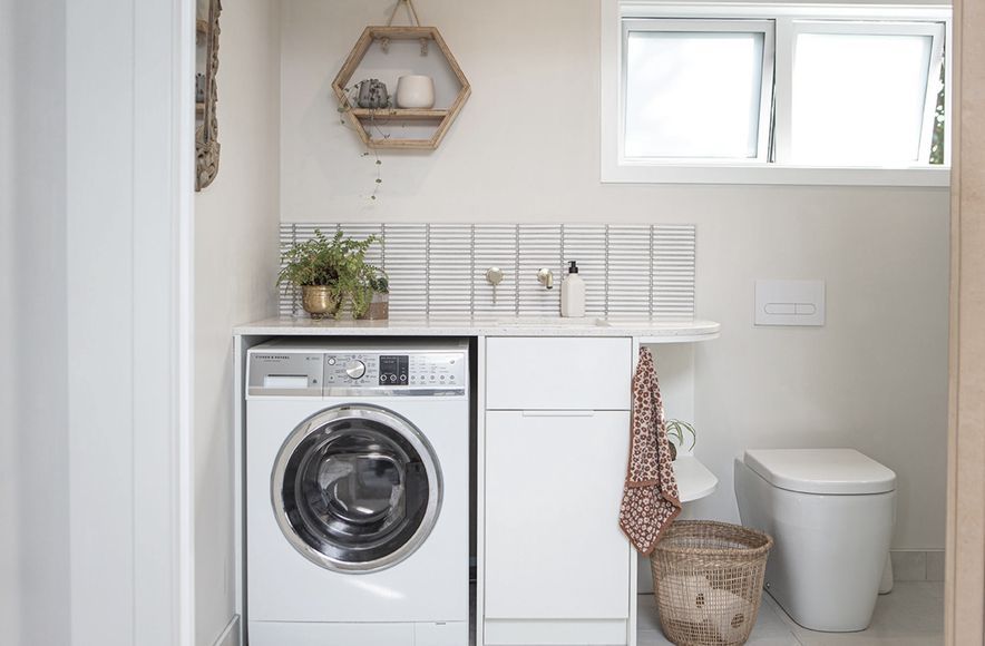 Simple Elegance dual Bathroom and Laundry