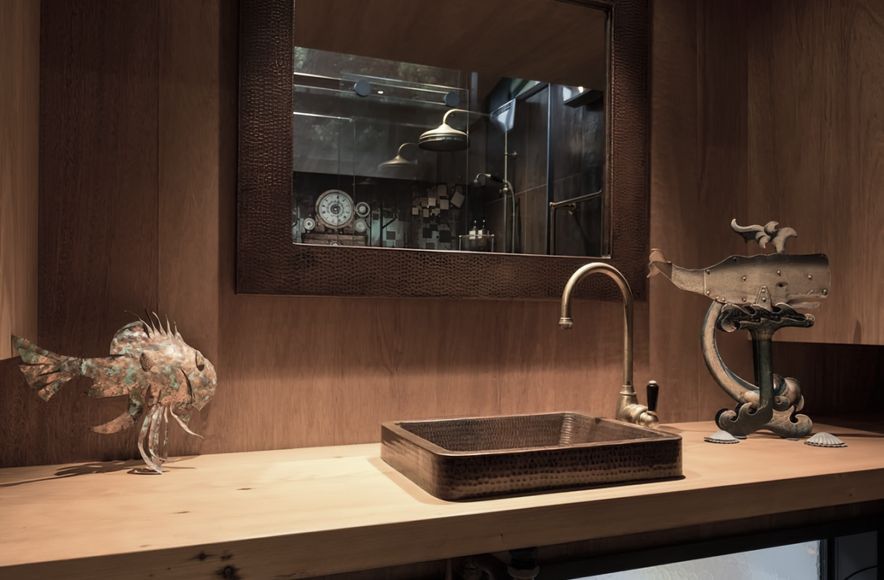 Steampunk Bathroom
