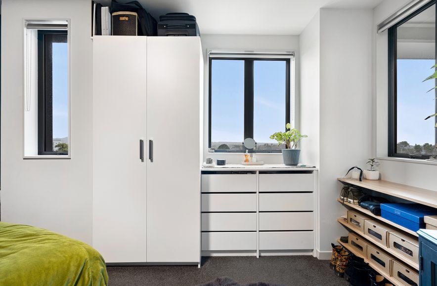 Wardrobe Solution for a Smaller Space