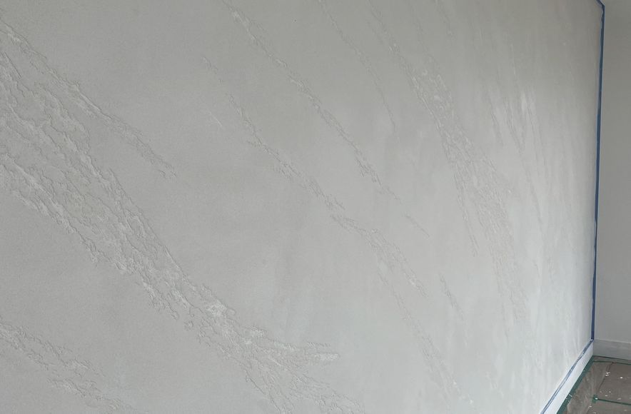 Feature wall, Split stone