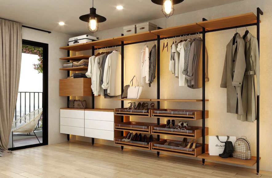 Elegant Oak Wardrobe & LED's