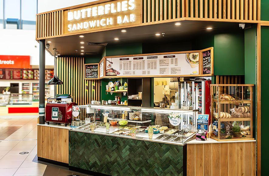 Butterfly Sandwich bar