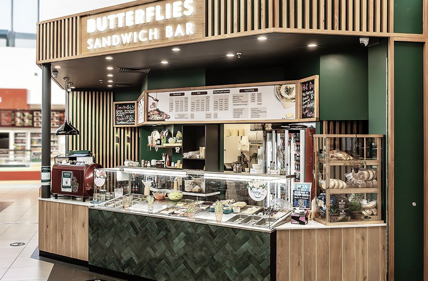 Butterfly Sandwich bar