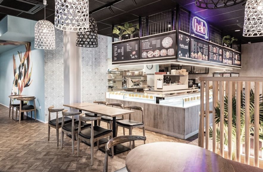 Hello Sushi Golden Sands Papamoa Fitout