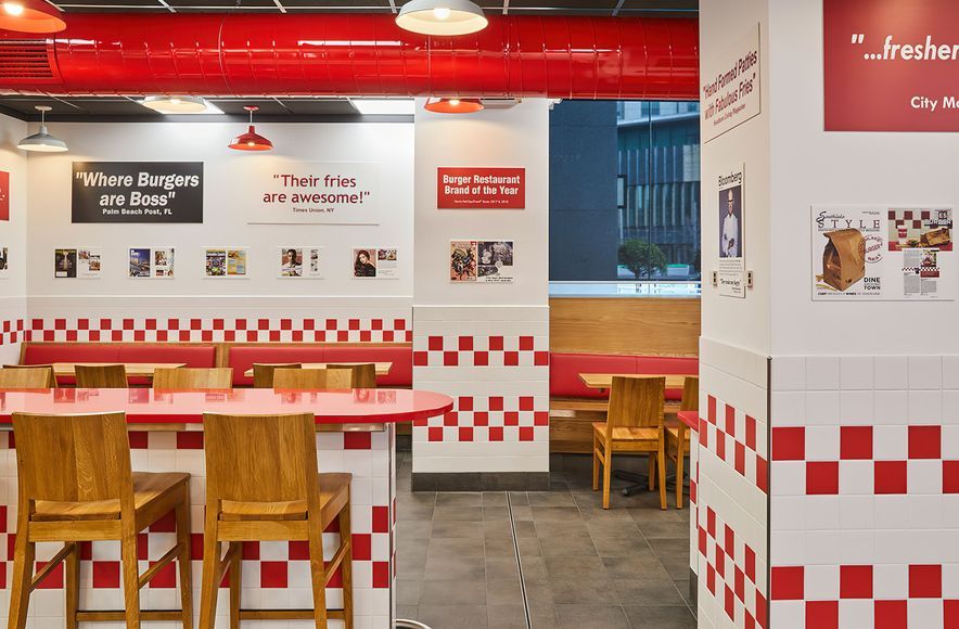 Five Guys, Southbank, Victoria
