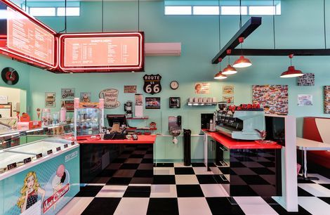 Gloss Acrylic Goes Retro