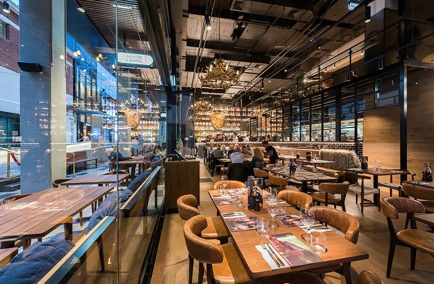 Hunter & Barrel, Raine Square, Perth