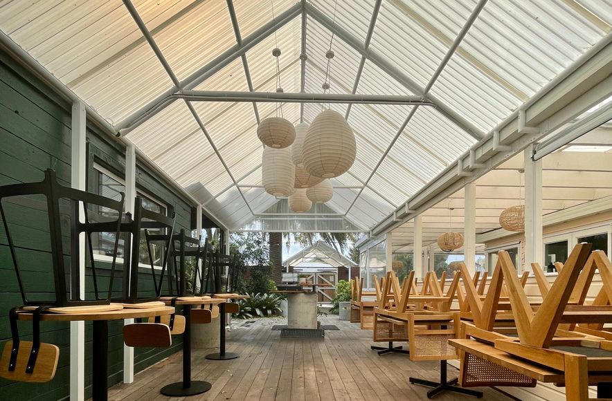 Papamoa Beach Lantern Restaurant Archgola Pergola Canopies