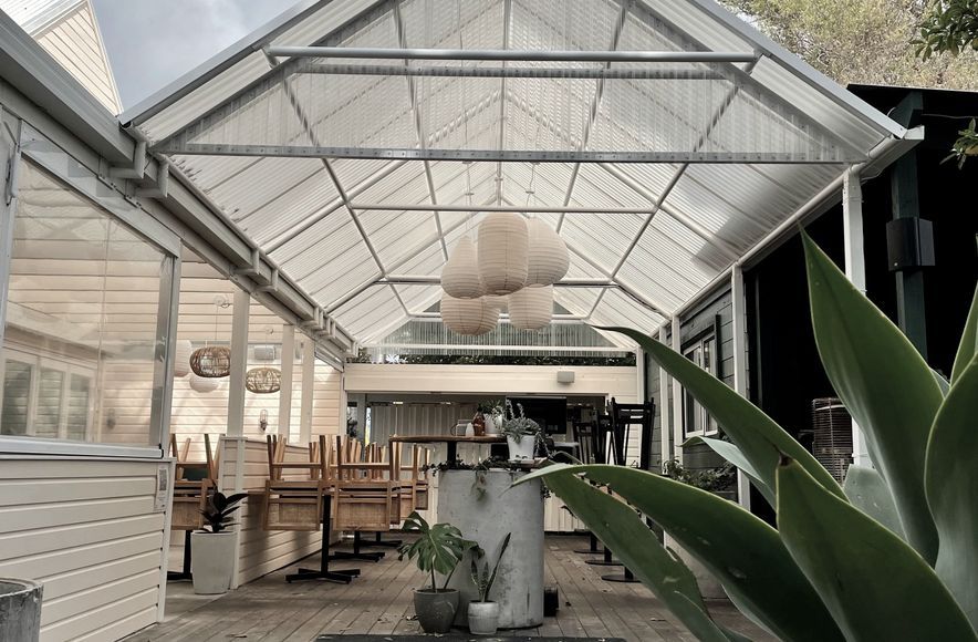 Papamoa Beach Lantern Restaurant Archgola Pergola Canopies
