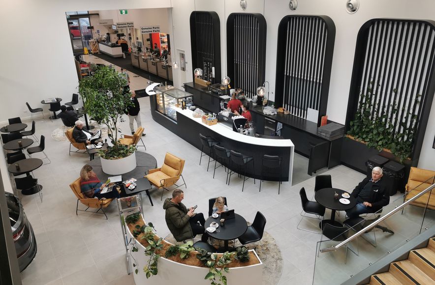Farmer Auto Village Cafe and Office Mezzanine