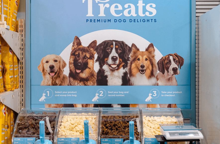 Alison's Pantry Dog Treat Display Stand