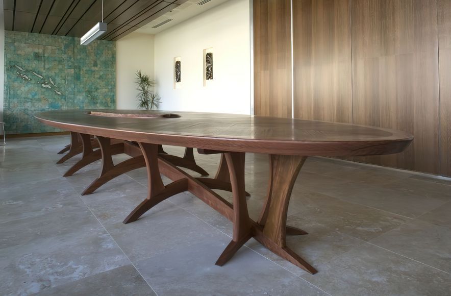 Solomon Islands High Commission Board Room Table