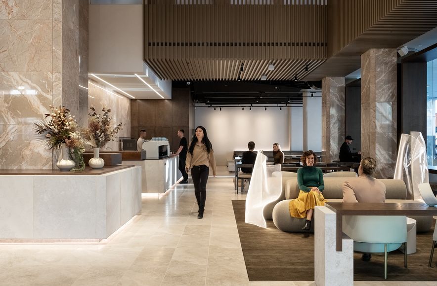 AON Building Lobby