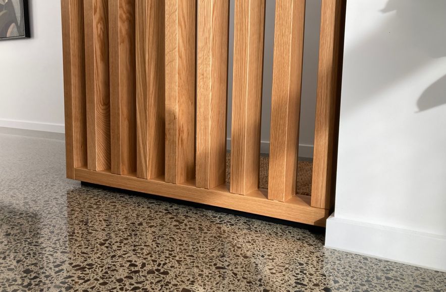 Feature Wall with LED lights