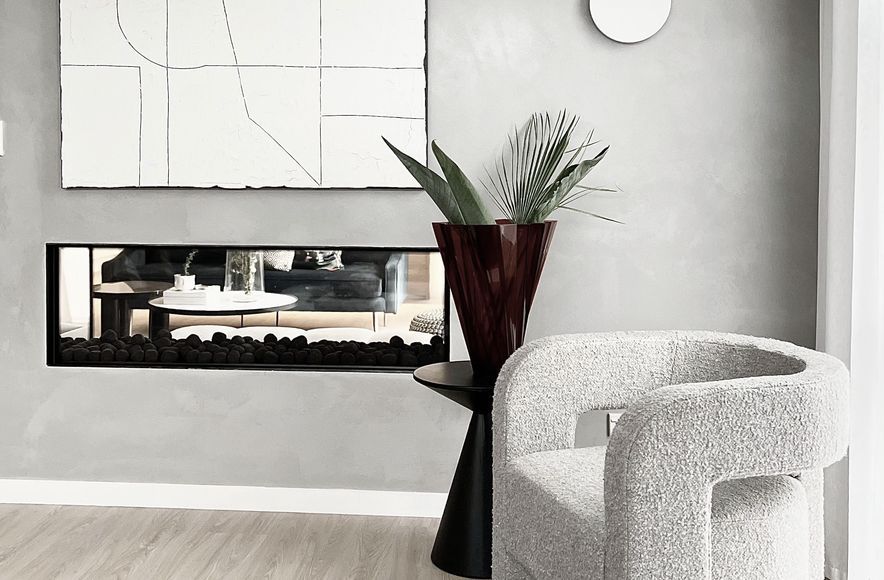 Fireplace, Pietra Levigata