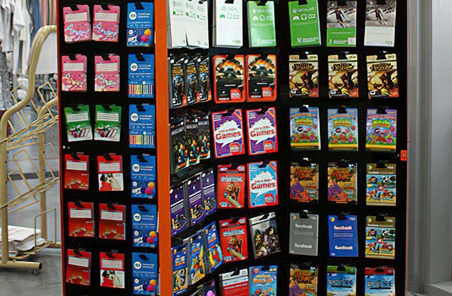 Epay Giftcard Display Stand