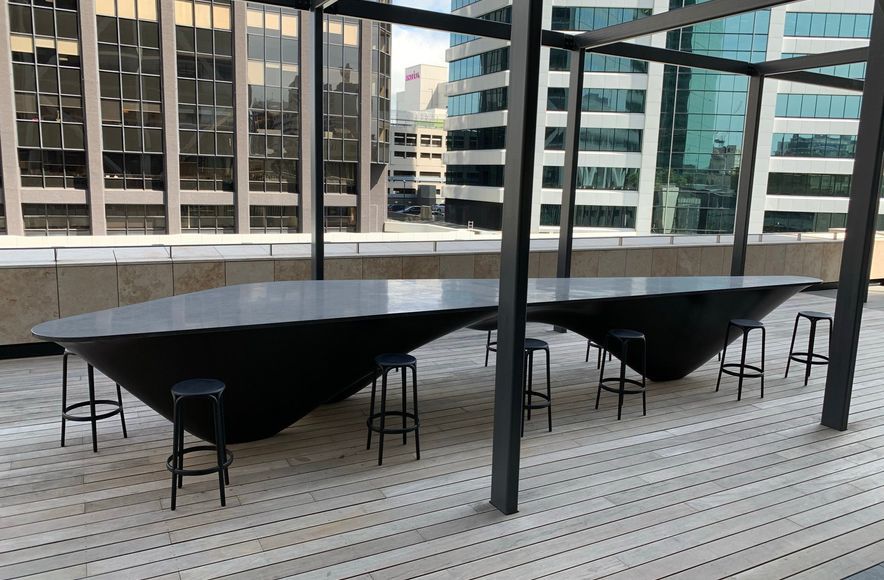 Commercial Bay - Concrete table