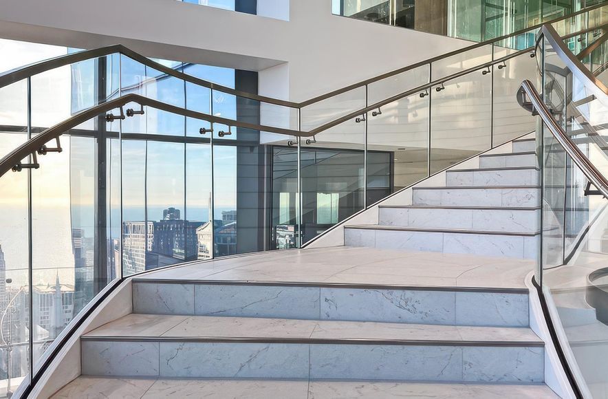 Chicago Skyscraper Staircase