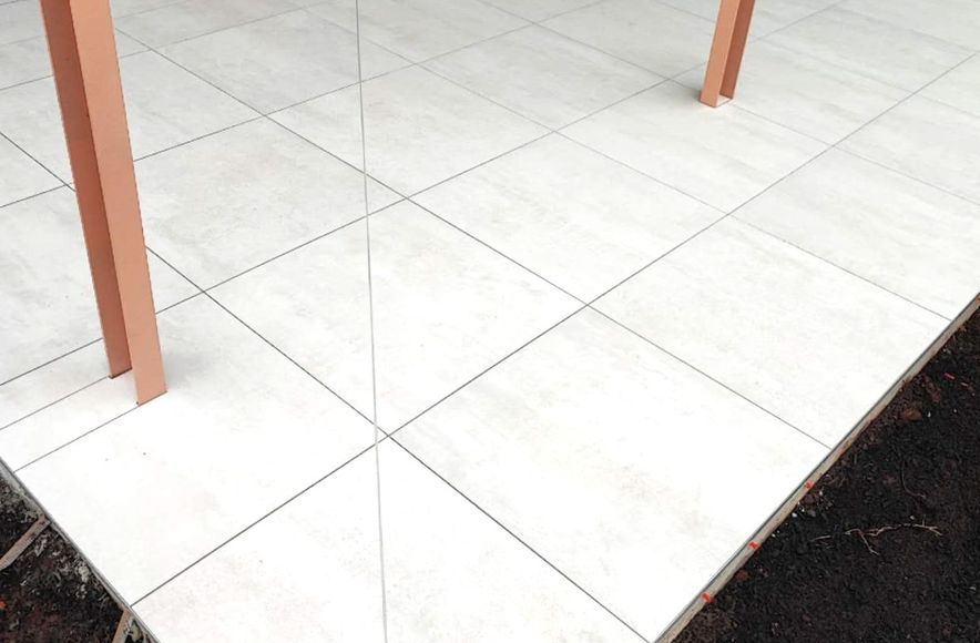 Damn Good Tiling - Outdoor Terrace