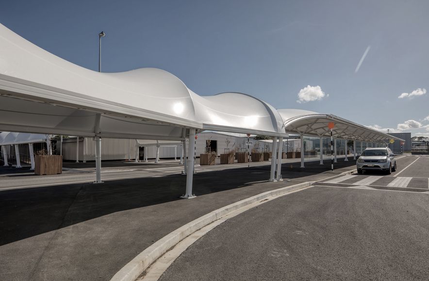Auckland International Airport Plaza Canopies
