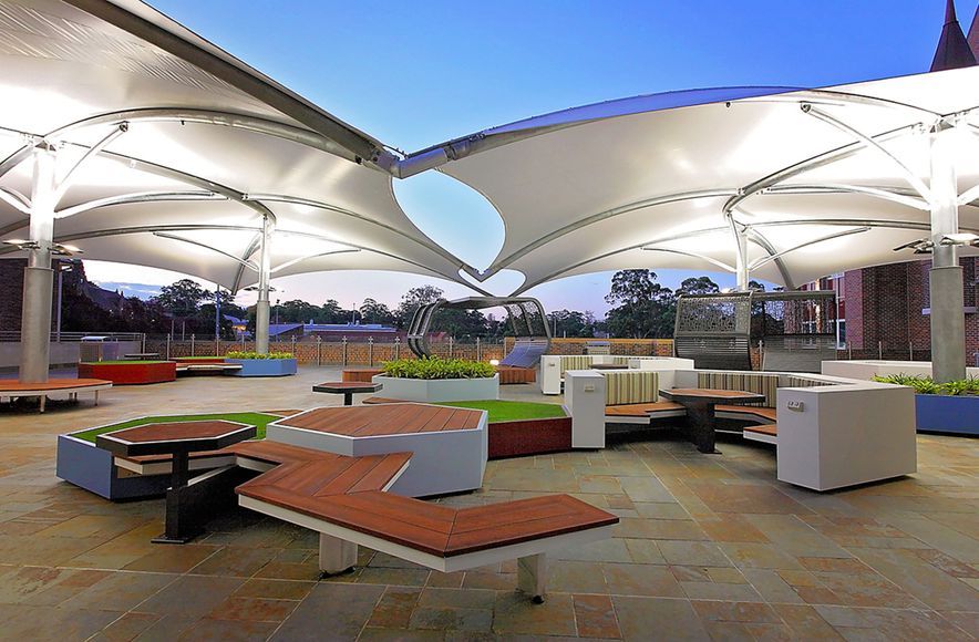 Knox Grammar School Rooftop Landscaping