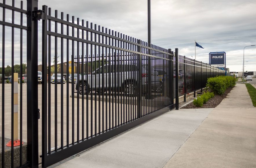 Rangiora Police Station Fencing and Automated Gate