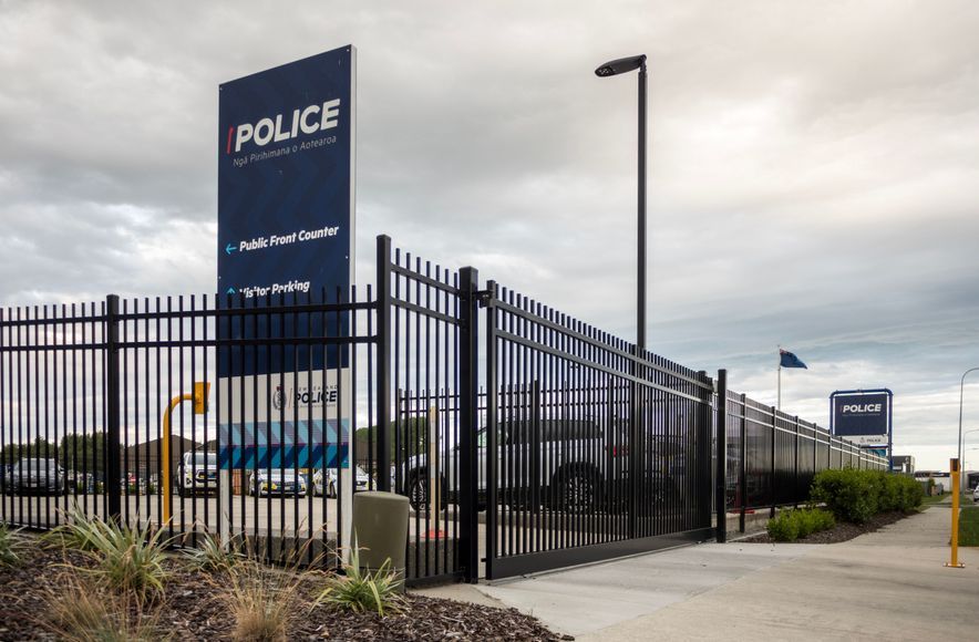 Rangiora Police Station Fencing and Automated Gate