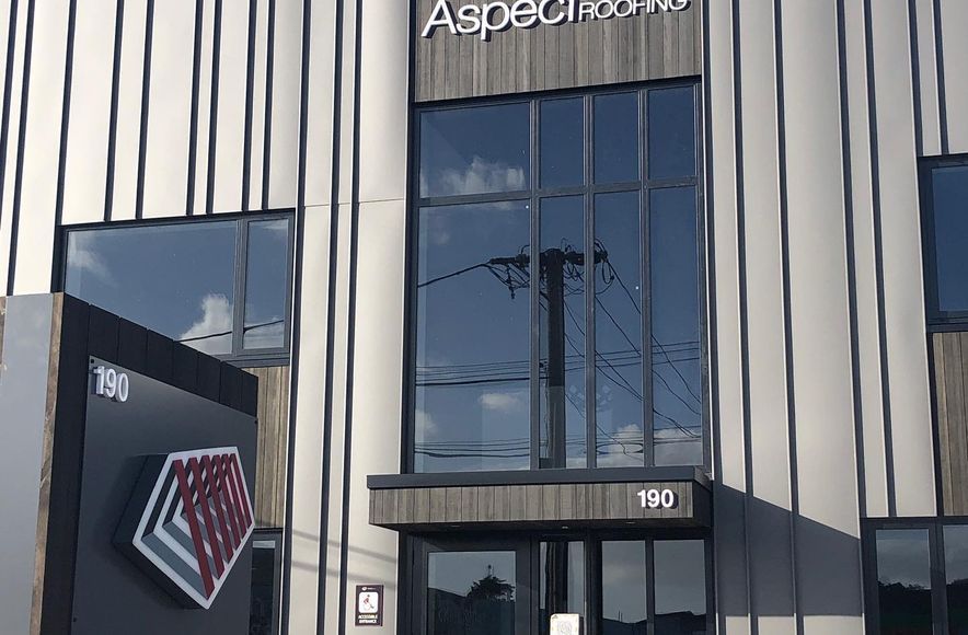 190 Marua Road - Angle Seam Variable Cladding - Colorsteel MATTE