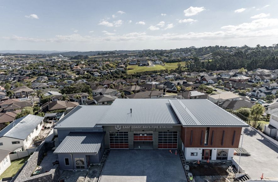 Metalhartt Roofing - Commercial - East Coast Road Fire Station