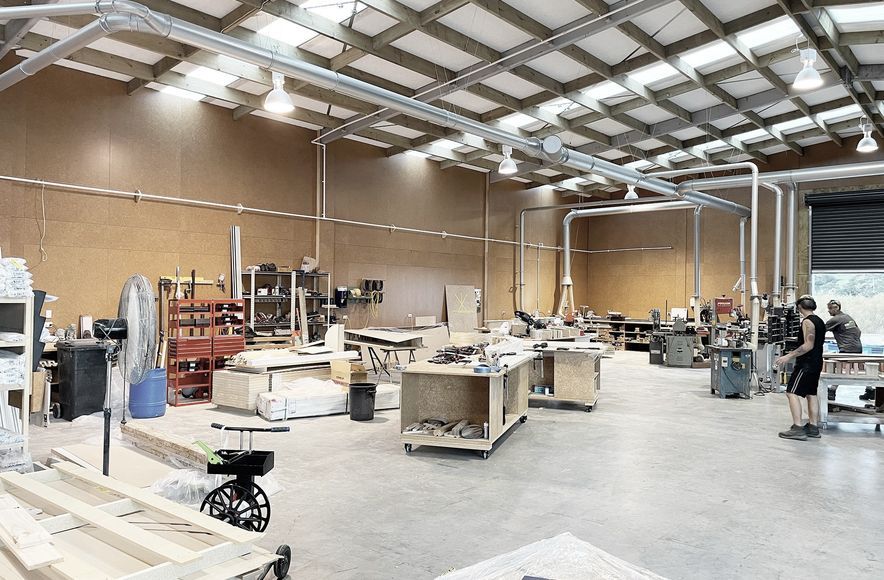 Versatility of Triboard Showcased in Multi-Use Carpentry Workshop