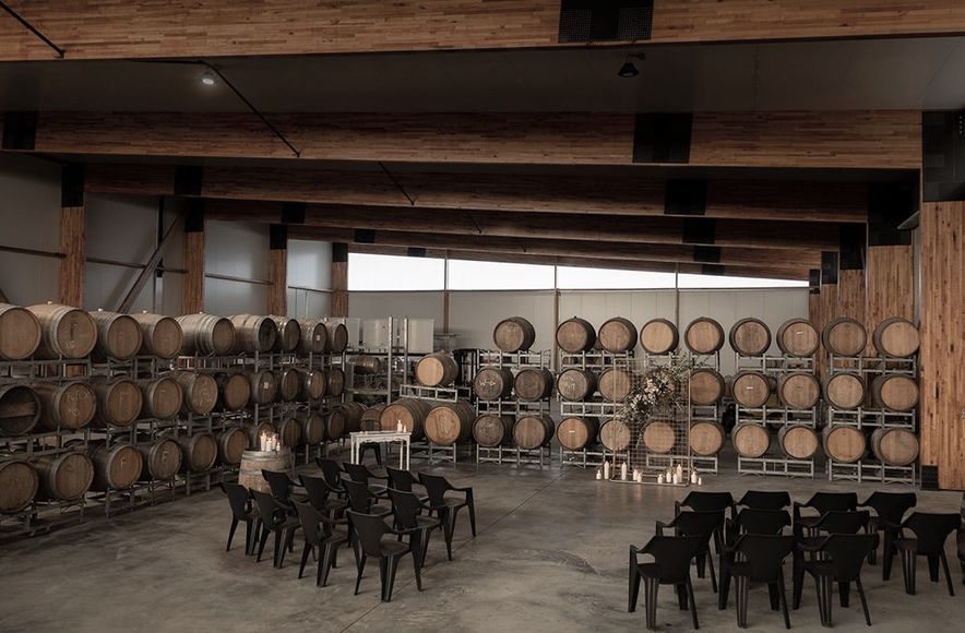 Linden Winery - Barrel Room