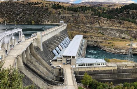 Roxburgh Hydro Dam, Otago