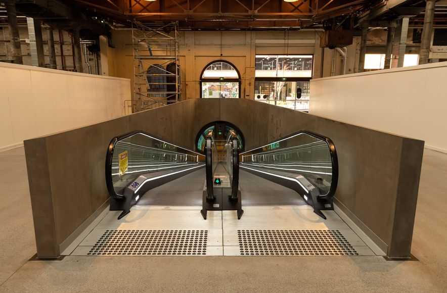 ATP Travellator Structure, Eveleigh