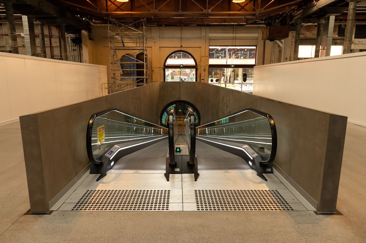 ATP Travellator Structure, Eveleigh