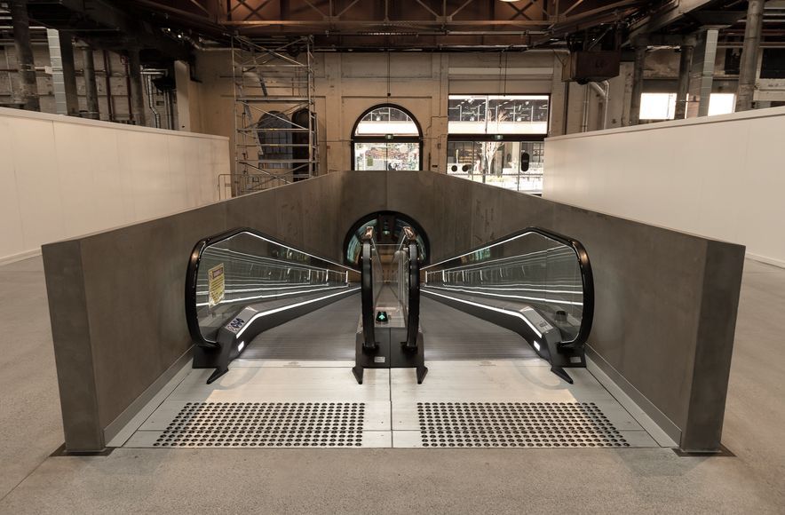 ATP Travellator Structure, Eveleigh