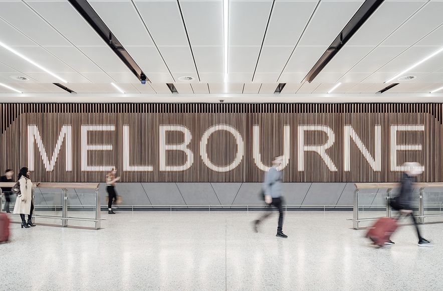 Melbourne Airport - T2 International Arrivals Hall