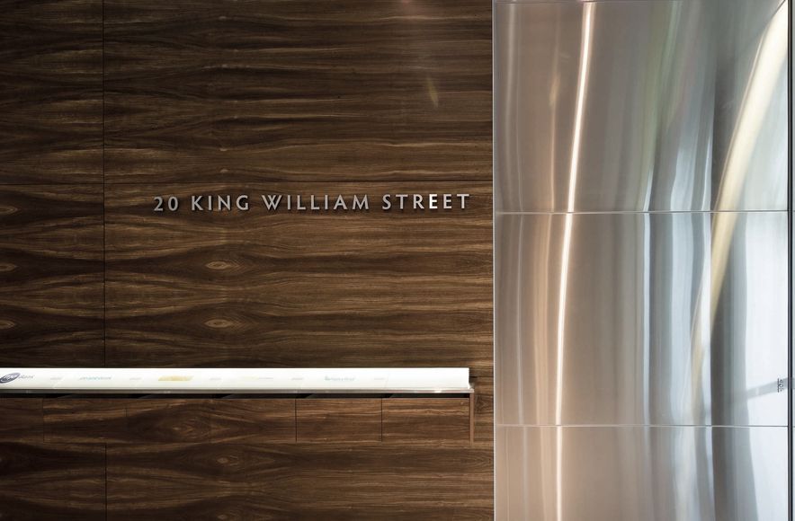 Lobby in King William Street