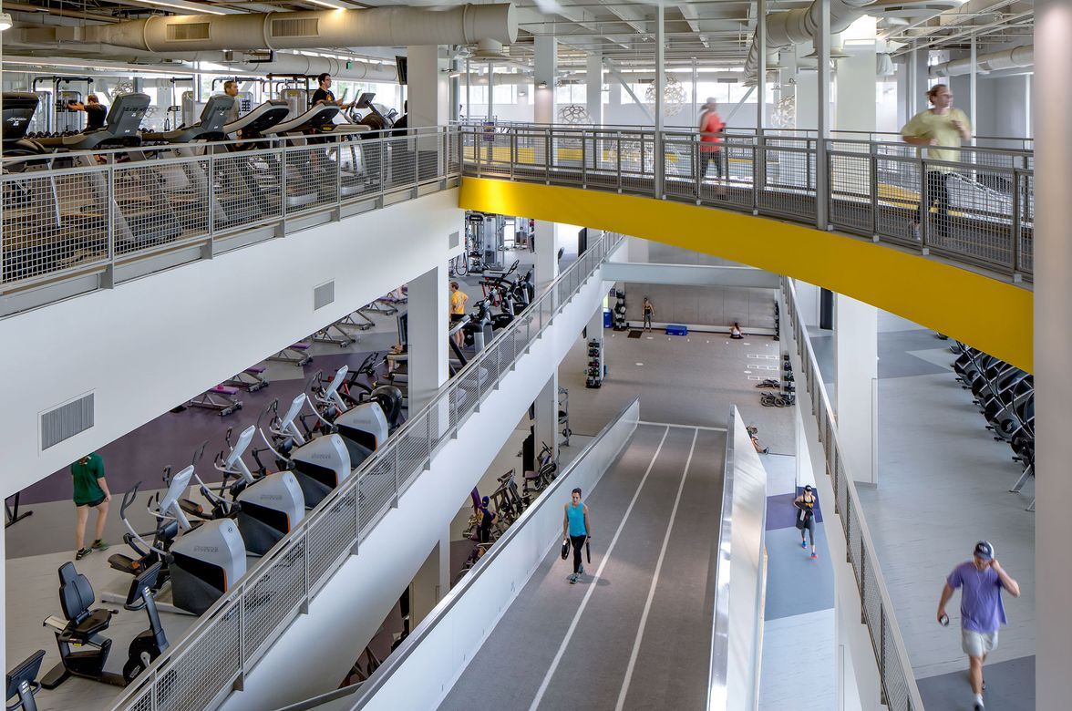 Mesh Balustrade for Student Activity Hubs