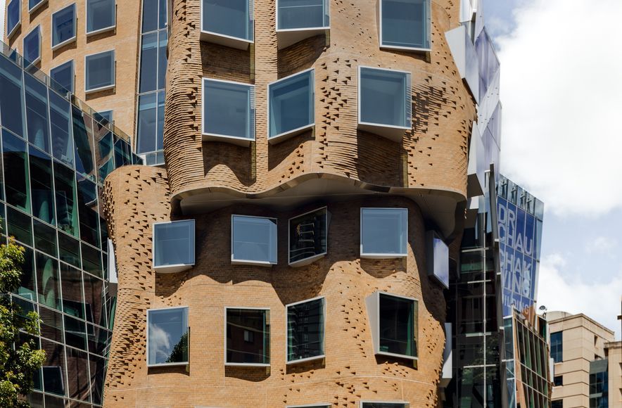 Dr Chau Chak Wing Building by Frank Ghery