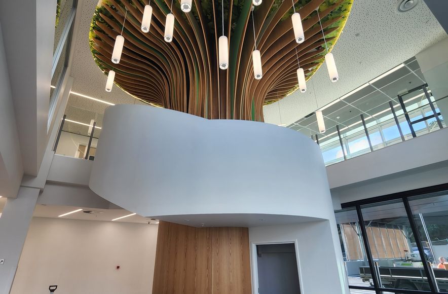 Wellington Childrens Hospital Feature Staircase