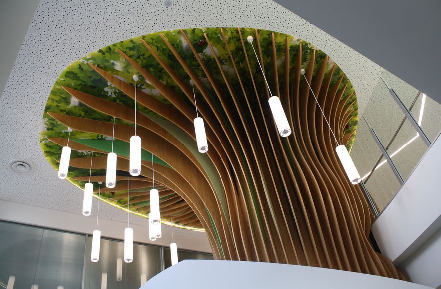 Wellington Childrens Hospital Feature Staircase