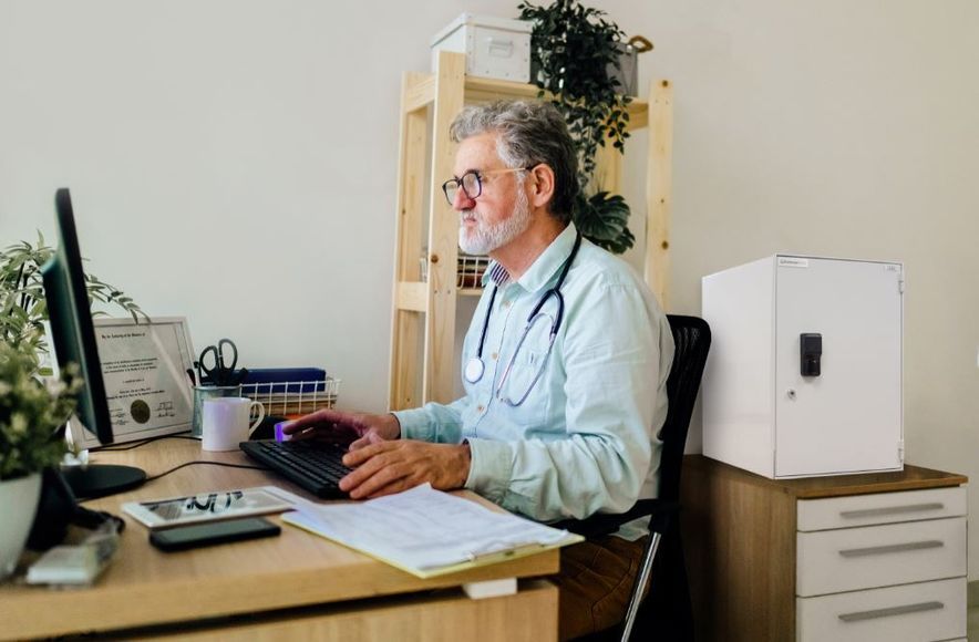 Providing secure access to hospital drug safes