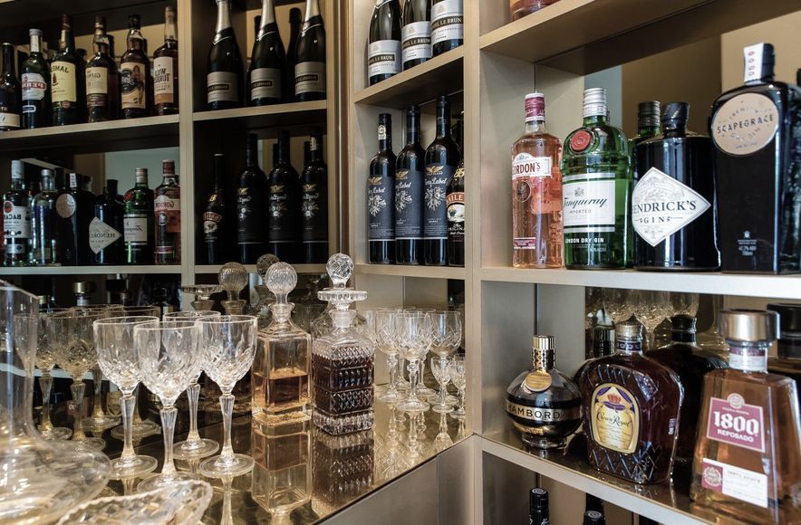 Stunning Mid-Century Modern Bar and Wardrobe