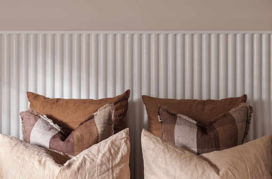 Comforting Warm Bedroom - Your Exhale Design